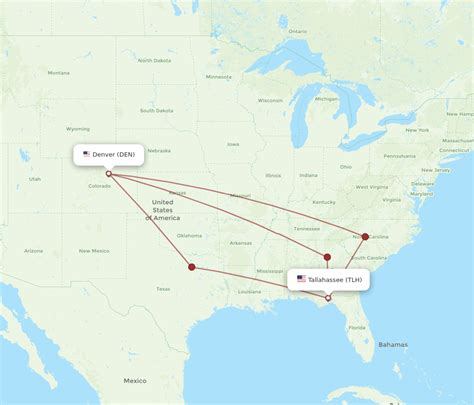 flights from tallahassee to denver